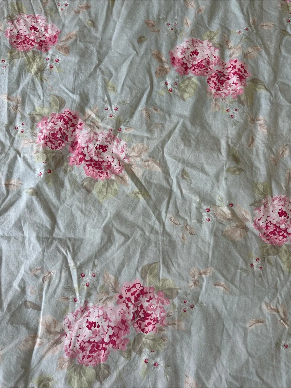 Simply Shabby Chic Belle Hydrangea 100% Cotton Duvet Cover with Insert Comforter